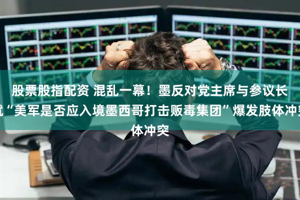 股票股指配资 混乱一幕！墨反对党主席与参议长就“美军是否应入境墨西哥打击贩毒集团”爆发肢体冲突