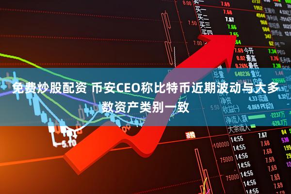 免费炒股配资 币安CEO称比特币近期波动与大多数资产类别一致