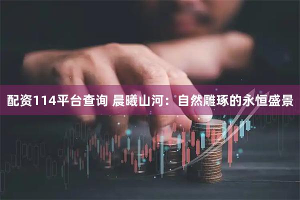 配资114平台查询 晨曦山河：自然雕琢的永恒盛景